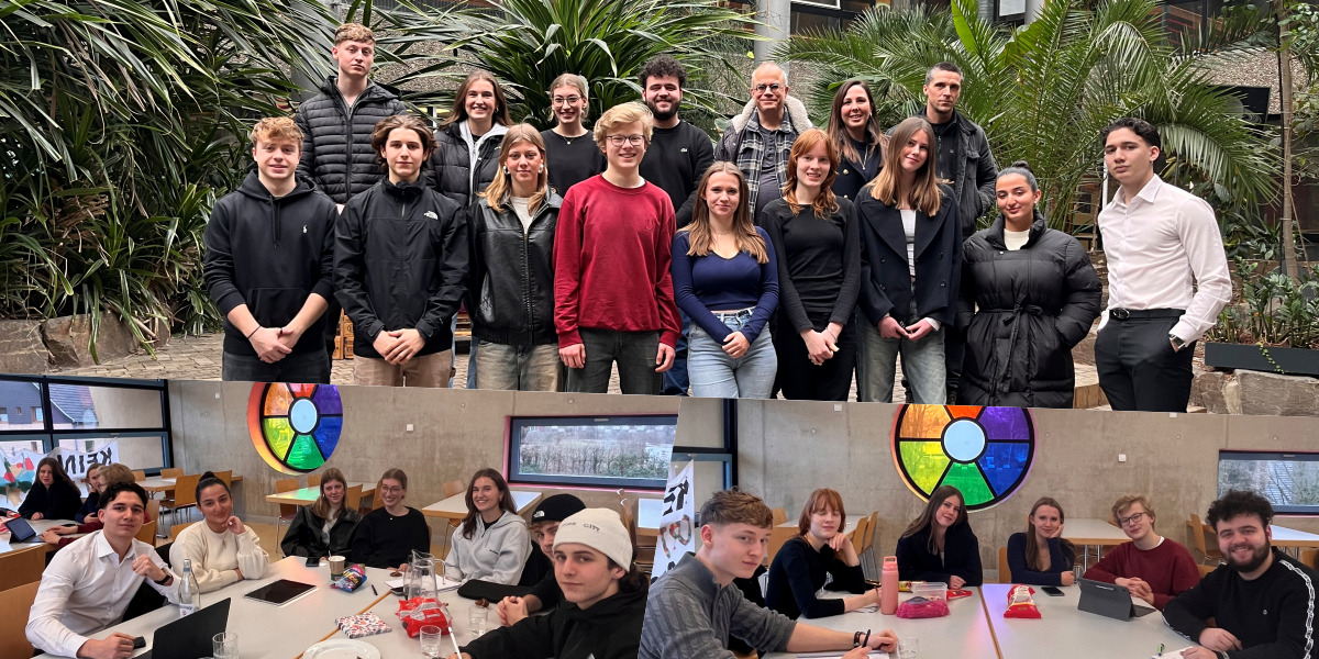 Die Ruhe vor dem Ansturm! Frau Stefanie Berg, Referentin DRK und Frau Stella Pitaraki, Blutspendebeauftragte und Bereitschaftsleitung Br&uuml;hl, bereiten in den Morgenstunden schon alles f&uuml;r die Spendeaktion vor.